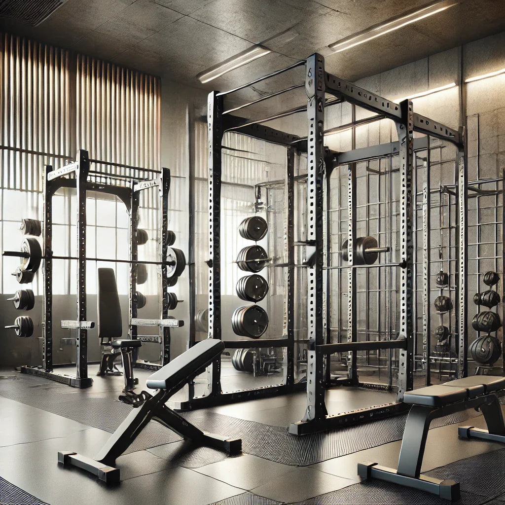 It's a gym where Racks & Cages are placed.