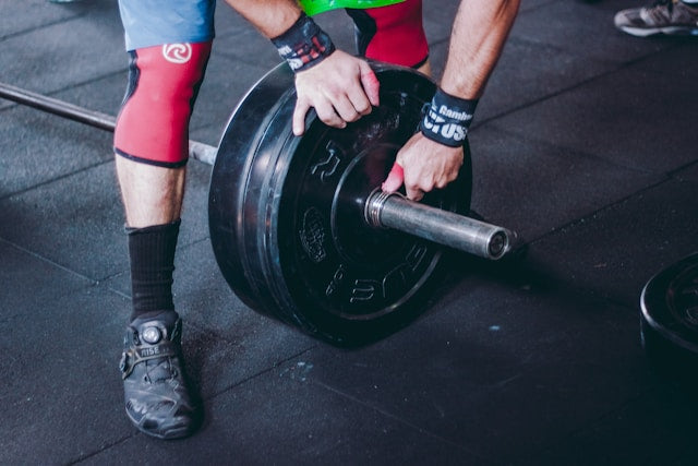 The gym is preparing barbells for Weight & Strength.