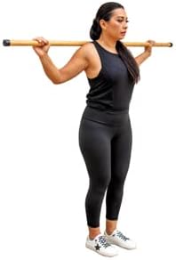 MobileVision Bamboo Stick for Fitness and Physical Rehabilitation