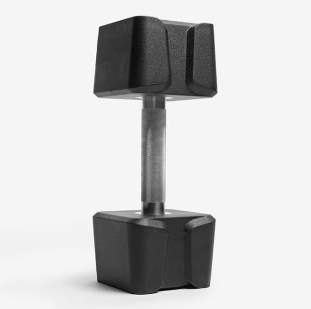 Cast Iron Dumbbells, (5.5LB-22LB) In Pair /(30LB/55LB) Single, Fixed Dumbbell Weights With Pu Coating and Anti-Slip Grip, No Odor