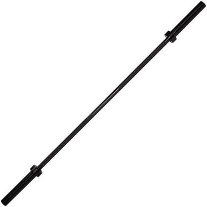 Body-Solid (OB72B Aloy Steel Olympic Bar - 6ft, 44lb Barbell Straight Bar for Weight Lifting, Strength Training, and Barra Olimpica Workouts, 600lbs Weights Plate Capacity