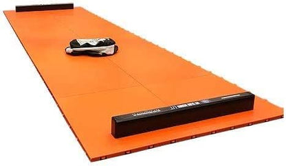 My Slide Board Lit - In & Outdoor Cardio Exercise Workout and Balance to Tone Legs, Glutes, & Core Muscles Training Sliding board - Easy to Use - Home Gym Equipment Super Smooth surface with Booties