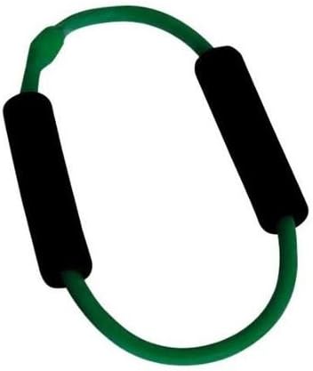 Balego Toning and Fitness Resistance Exercise Ring with Foam Handles, Medium, Green