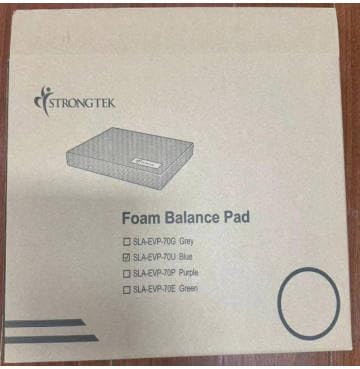 StrongTek Professional Foam Exercise Balance Pad - 15.8" x 13" x 2", High-Density TPE Foam Knee Pad, Non-Slip & Water-Resistant, for Balance Training, Physical Therapy, Yoga, and More