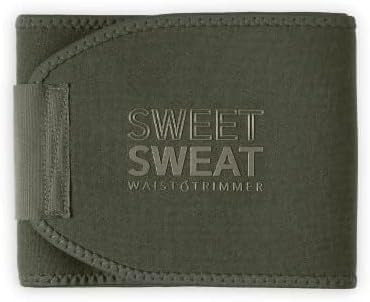 Sweet Sweat Waist Trimmer for Women and Men - Sweat Band Waist Trainer for High-Intensity Training & Workouts