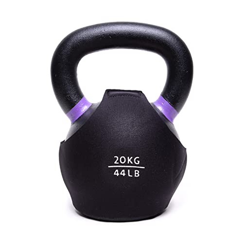 SPECIFIC TO KETTLEBELL KINGS PRODUCTS - Powder Coat Kettlebell Wrap - LB - Floor Protector Kettlebell Cover With 3mm Neoprene Sleeve for Gym or Home Fitness Kettlebell Protection (70LB)