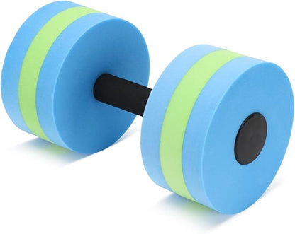 Aquatic Exercise Dumbbells - Set of 2 for Water Aerobics Fitness and Pool Exercises