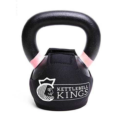 SPECIFIC TO KETTLEBELL KINGS PRODUCTS - Powder Coat Kettlebell Wrap - LB - Floor Protector Kettlebell Cover With 3mm Neoprene Sleeve for Gym or Home Fitness Kettlebell Protection (70LB)