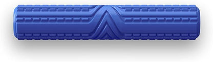 Foam Roller Patented Multi Phase Roller, 5 Year Warranty Firm High Density EVA Foam 6x13", Myofascial Release, Deep Muscle and Spinal Stabilization,Relieve Muscle Tensions (Blue, 6x13)