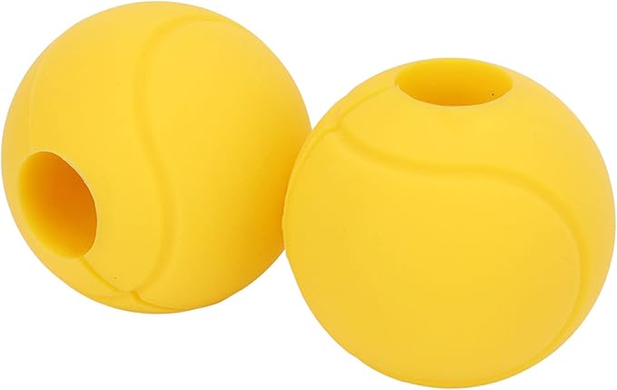 Pull Up Bar Thick Bar Adapter,Thick Bar Adapter Thick Bar Grips, Weight Grips for Dumbbells,Thick Grip Training Adapter for Dumbbell Barbell Weight Lifting Fitness Exercise(yellow)