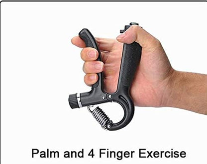 YWMXDZ Adjustable Grip Training Device, Grip Enhancer,Wrist Strengthener,Adjustable Resistance 5-60kg (Black)