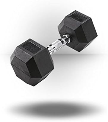 Body-Solid Rubber Coated Hexagon Dumbbells