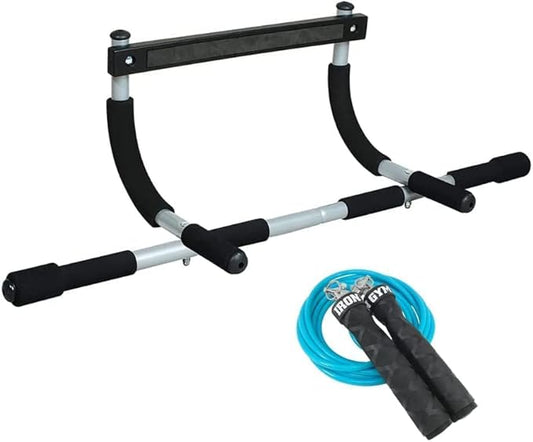 Pull-Up Bar - Total Upper Body Workout Bar for Doorway, Adjustable Width Locking, No Screws Portable Door Frame Horizontal Chin-up Bar, Fitness Exercise