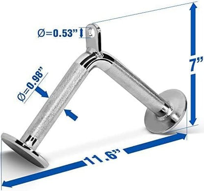 Yes4All Tricep Press Down Cable Machine Attachment Set