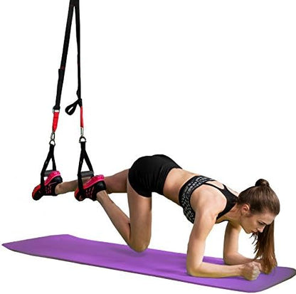 A Pair of Heavy Duty Exercise Handles for Cable Machines and Resistance Bands