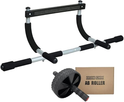 Pull-Up Bar - Total Upper Body Workout Bar for Doorway, Adjustable Width Locking, No Screws Portable Door Frame Horizontal Chin-up Bar, Fitness Exercise