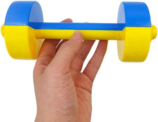 Toddmomy Kids Dumbbell Toy 1 Pair Kids Weight Lifting Set Plastic Dumbbell Toy Gym Sports Workout Equipment for Kids