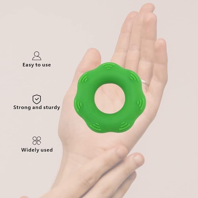 Forearm Gripper Silicone Finger Stretcher Stress Relief Forearm Finger Exerciser for Men Muscle Strength Training Sports Rock Climbing Fitness Gym