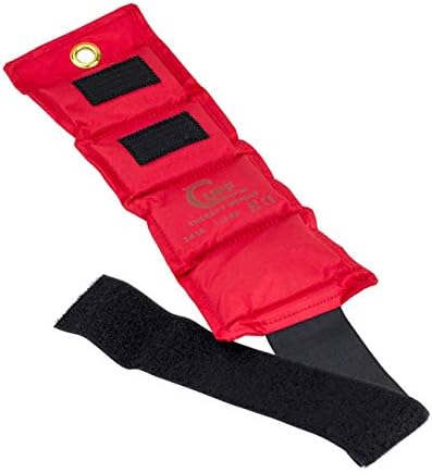 CanDo Econocuff Wrist/Ankle Weight - 2.5 lb. - Red