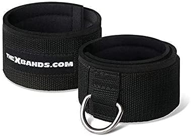 The x Bands - Cable Attachments for Gym - Gym Equipment Accessories - Home Fitness Equipment - Cable Machine Attachments - Crossfit Equipment for Home Gym Handles - Cable Pulley Workout Equipment Gym