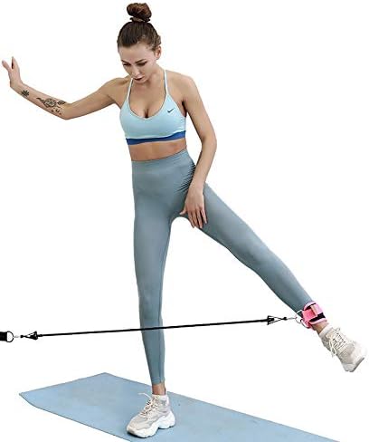 Fitness Ankle Buckle Gantry Foot Cover Leg Strength Trainer Hip Training Leg Leggings Resistance Tension Rope