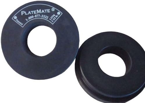 Microload Pair 2 1/2 lb. Magnetic Donut Weights (5 lb. Set)