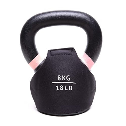 SPECIFIC TO KETTLEBELL KINGS PRODUCTS - Powder Coat Kettlebell Wrap - LB - Floor Protector Kettlebell Cover With 3mm Neoprene Sleeve for Gym or Home Fitness Kettlebell Protection (70LB)