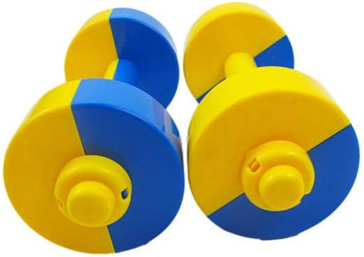 Toddmomy Kids Dumbbell Toy 1 Pair Kids Weight Lifting Set Plastic Dumbbell Toy Gym Sports Workout Equipment for Kids