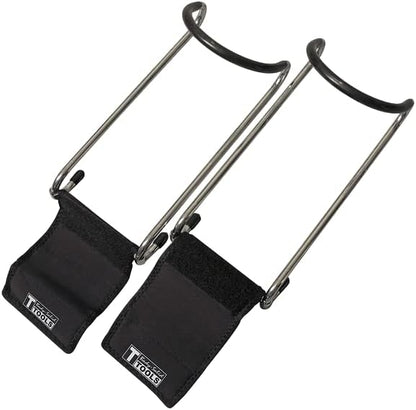 Body-Solid Tools Dumbbell Spotter Hooks - Perfect for Connecting and Hanging Dumbbells to Barbells