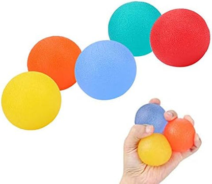 Hand Stress Relief Balls,Hand Exercise Balls Hand Therapy Balls Hand Squeeze Balls for Stress Relief, Arthritis Pain Relief