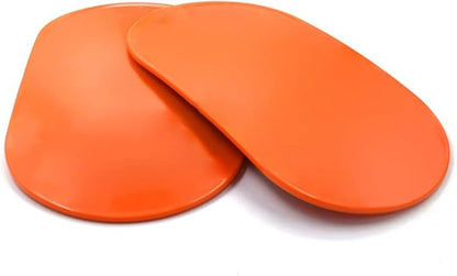 orange Gliding Discs Core Sliders Smooth Use On Carpet Floor Exercise Sliders Equipment