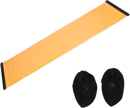 Topyond Exercise Slide Board for Exercise Core Training, Workout Sliding Board Exercise Equipment, Ideal for Skating, Hockey, and More - Men, Women, and Kids