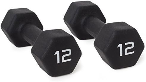 Cap Barbell CAP Barbell Black Neoprene Coated Dumbbell