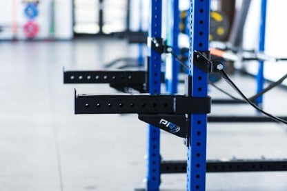 PRx Performance Squat Rack Spotter Arm Pairs Fits Profile PRO 3x3 with 1" or 5/8" Holes in Upright Squat Racks