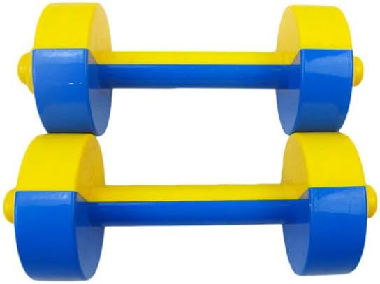 Toddmomy Kids Dumbbell Toy 1 Pair Kids Weight Lifting Set Plastic Dumbbell Toy Gym Sports Workout Equipment for Kids