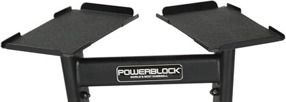 PowerBlock PowerStand, Dumbbell Rack & Weight Rack, Use with Weights up to 50 Pounds, Durable Steel Construction, Home Gym Strength Training, Innovative Workout Equipment