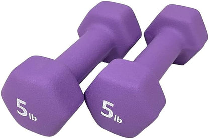 Neoprene Coated Dumbbell Hand Weight Set