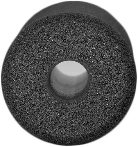 Sponge Foam Foot Pad Roller Pair, Used for Replacing Gym Exercise Equipment, Suitable for 1-inch Rod (Foam 4.53" X 2.56" Od X 0.87" Id)