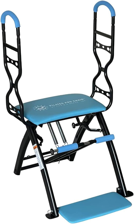 Life's A Beach Pilates PRO Chair Max with Sculpting Handles + Shape Transform & Reform + Total Gym Home Workout + Exercise Equipment + Adjustable Resistance Levels