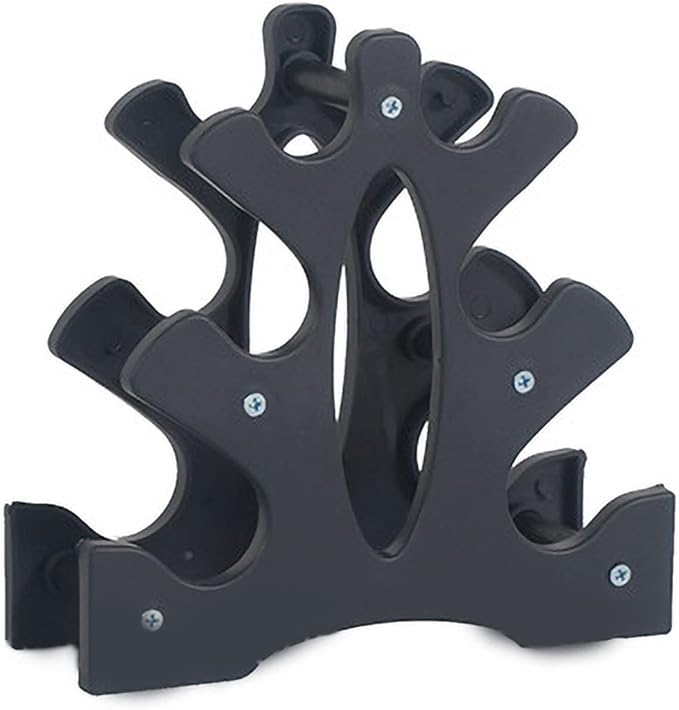 Dumbbell Rack Triangular Dumbbell Rack Stand 3 Tier Weight Hoder 23x22.5x8.5cm for Home Gym Exercise