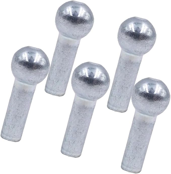 5 Pack Gym Pulley Machine Stopper Cable Ball Terminals Wire Port Joint Parts Fitness Equipment Running Yoga Accessories Secure and Durable Wire Port Joint Parts