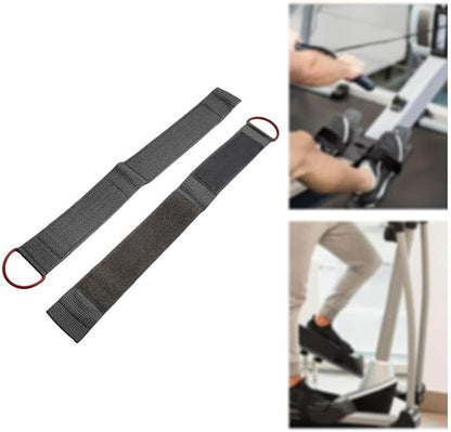 Universal Elliptical Machine Pedals Straps Trainer Straps Leg Training Adjustable Easy to Install for Fitness Home Sports Office Accessories