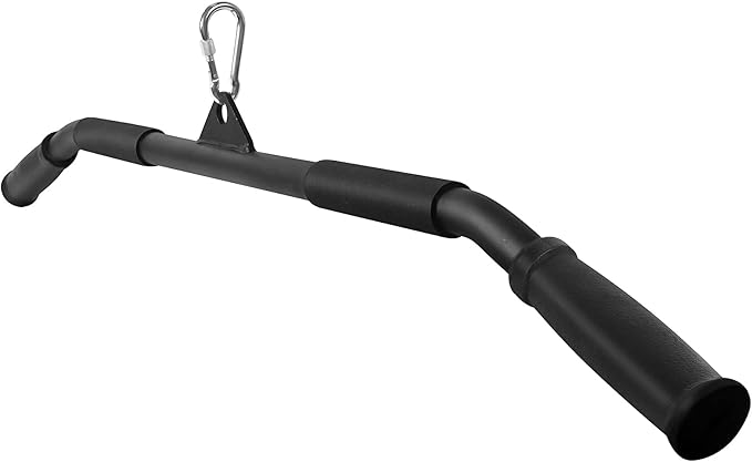 Luwint Lat Pull Down Bar, Pulldown Handle with Wide and Close Grips, Cable Machine Attachments and Pulley Exercise Equipment, 39 Inch