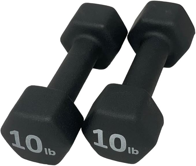 Neoprene Coated Dumbbell Hand Weight Set