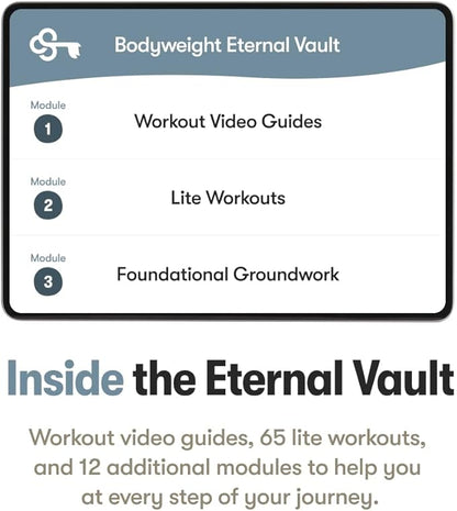 The Bodyweight Home Workout Journal. 13-Week Program. NO EQUIPMENT NEEDED. Fitness Planner,Fitness Journal,Workout Notebook.