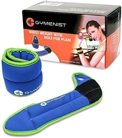 Pair of Wrist Weights With Hole for Thumb, Great for Running & All Kind of Cardio Exercises