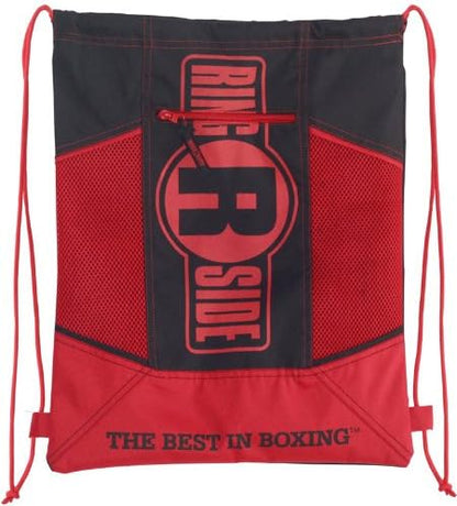 Ringside Boxing Gym Lightweight Glove Bag, One Size, Red/Black