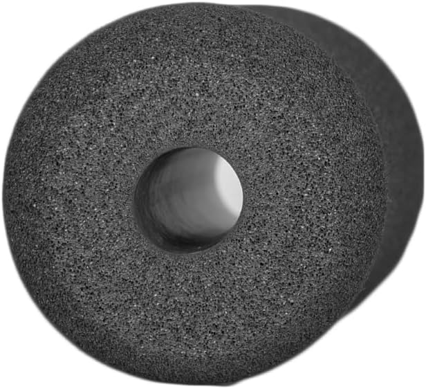 Sponge Foam Foot Pad Roller Pair, Used for Replacing Gym Exercise Equipment, Suitable for 1-inch Rod (Foam 6.3" X 3.07" Od X 0.87" Id)