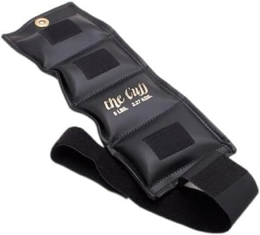 The Cuff Original Adjustable Ankle and Wrist Weight for Yoga, Dance, Running, Cardio, Aerobics, Toning, and Physical Therapy.