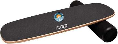 Balance Board Trainer Wooden Training Equipment for Fitness Workout, Hockey‎, Skateboarding, Surfing and Snowboarding